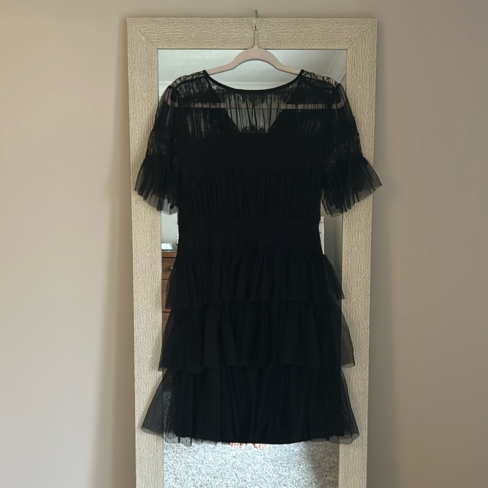 Willow and clay black dress
